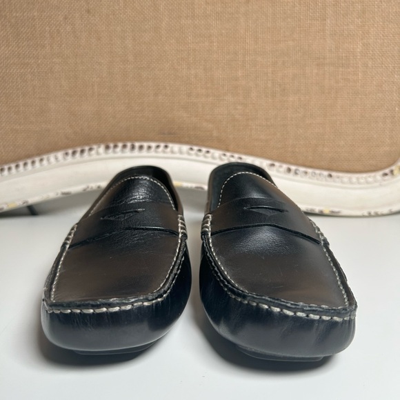 Cole Haan Black Leather Slip-On Loafers Women’s Flat Size 8.5B - Picture 4 of 15